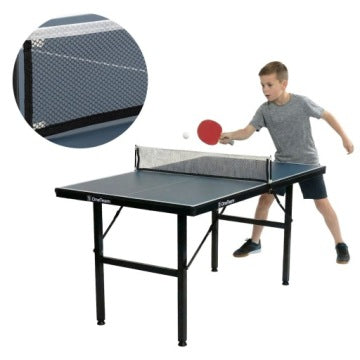 Kompaktowy składany stół do ping ponga OneTeam 135 x 75 x 76 cm